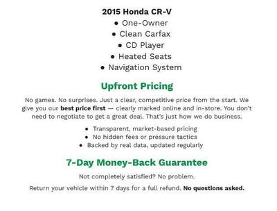 2015 Honda CR-V Touring
