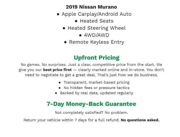 2019 Nissan Murano S