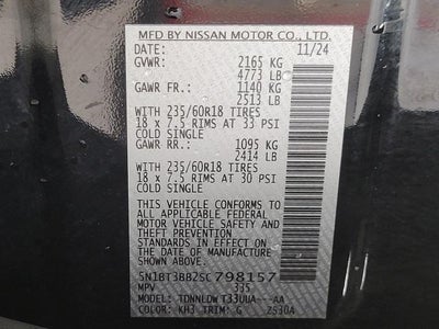 2025 Nissan Rogue SV Intelligent AWD