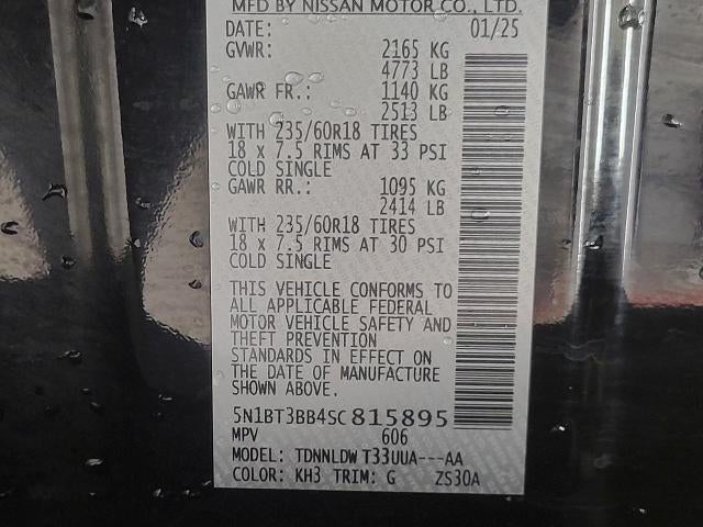 2025 Nissan Rogue SV