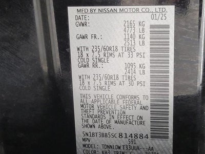 2025 Nissan Rogue SV