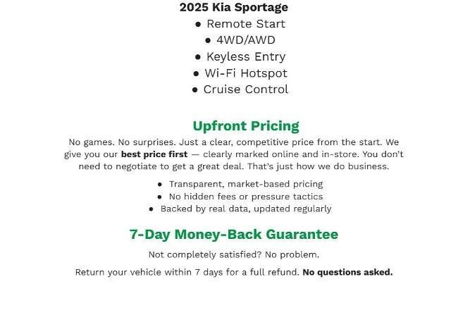 2025 Kia Sportage X-Line