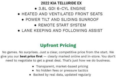 2022 Kia Telluride EX