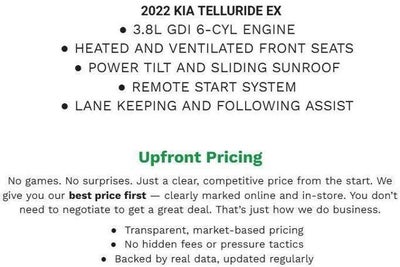 2022 Kia Telluride EX