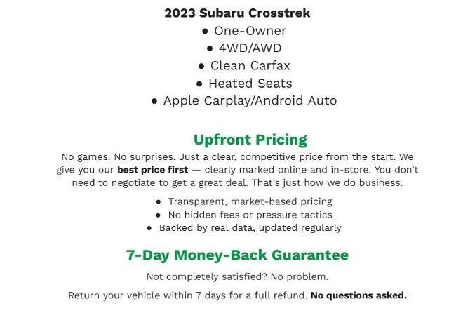 2023 Subaru Crosstrek Premium