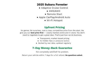 2025 Subaru Forester Premium