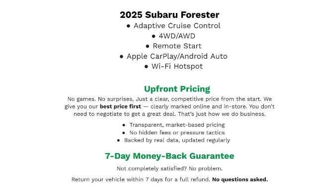 2025 Subaru Forester Premium