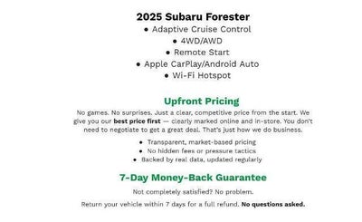 2025 Subaru Forester Premium