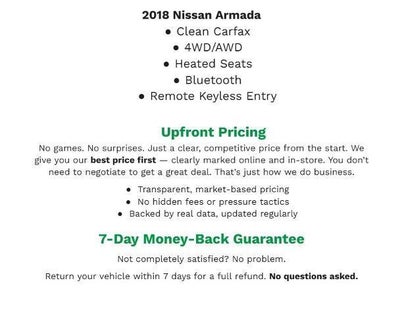 2018 Nissan Armada SV