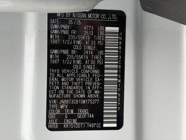 2025 Nissan Rogue SL Intelligent AWD