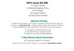 2014 Lexus ES 350 