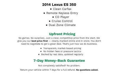 2014 Lexus ES 350 