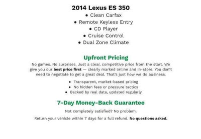 2014 Lexus ES 350 