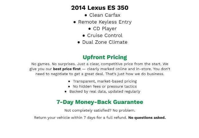 2014 Lexus ES 350 