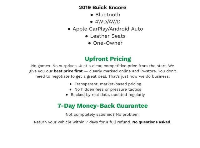 2019 Buick Encore Essence