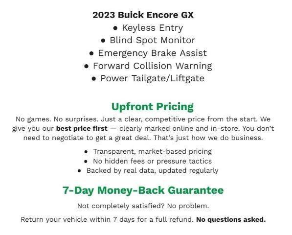 2023 Buick Encore GX Select