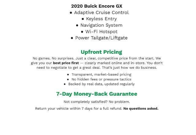 2020 Buick Encore GX Select