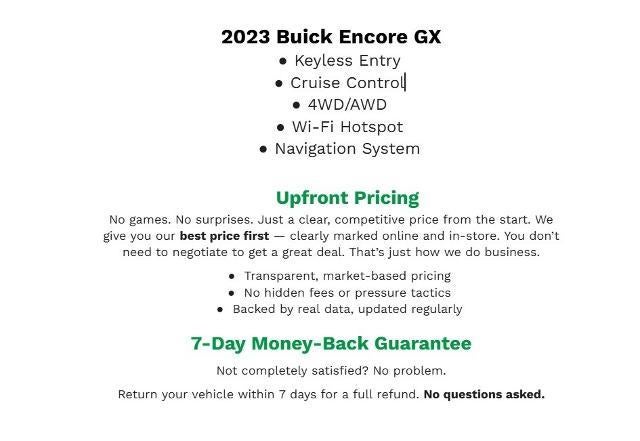 2023 Buick Encore GX Select