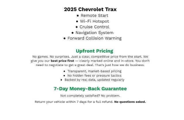 2025 Chevrolet Trax LT