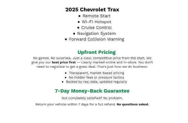 2025 Chevrolet Trax LT