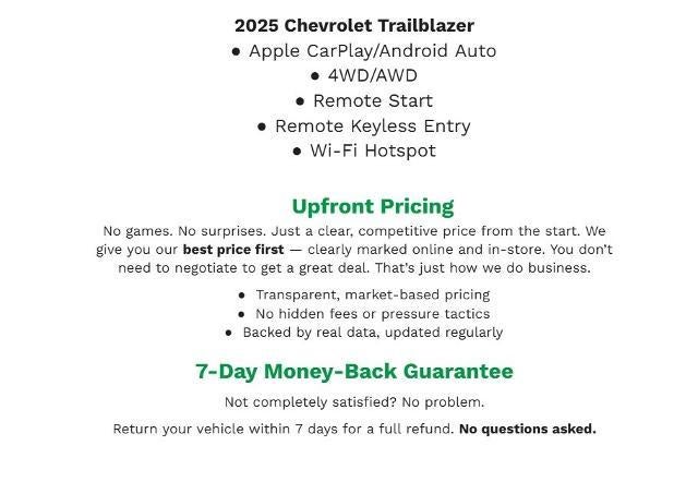 2025 Chevrolet Trailblazer LT