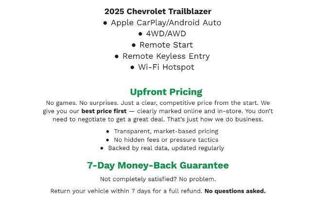 2025 Chevrolet Trailblazer LT