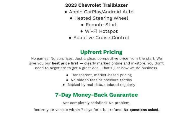 2023 Chevrolet Trailblazer RS