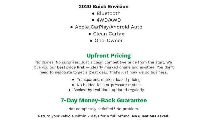 2020 Buick Envision Essence Group