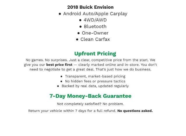 2018 Buick Envision Premium