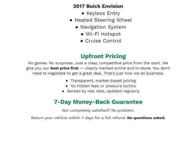 2017 Buick Envision Essence