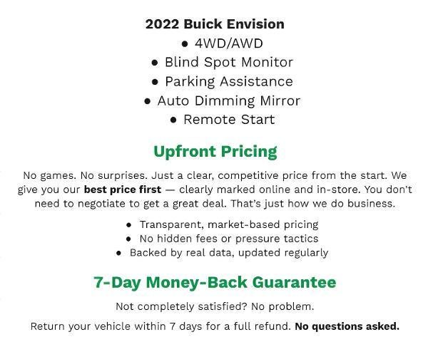 2022 Buick Envision Essence