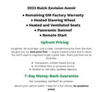 2023 Buick Envision Avenir