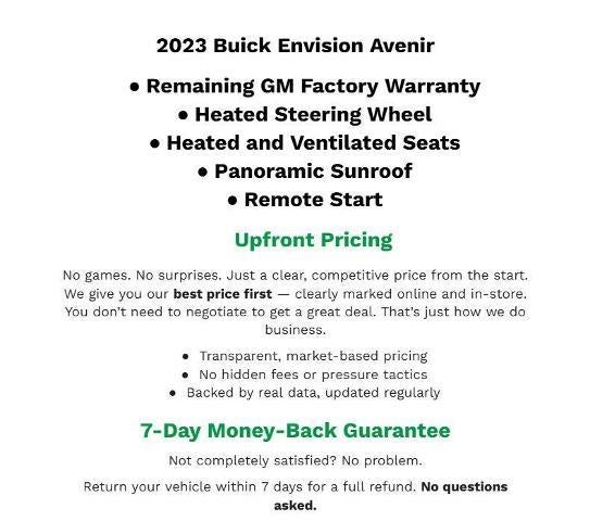 2023 Buick Envision Avenir