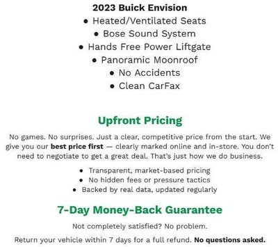 2023 Buick Envision Avenir