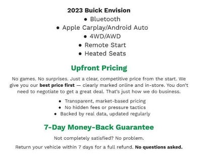 2023 Buick Envision Avenir