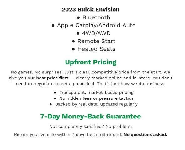 2023 Buick Envision Avenir