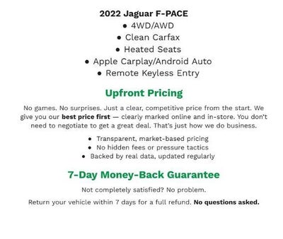 2022 Jaguar F-PACE S