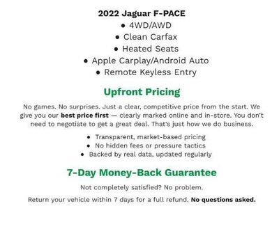 2022 Jaguar F-PACE S