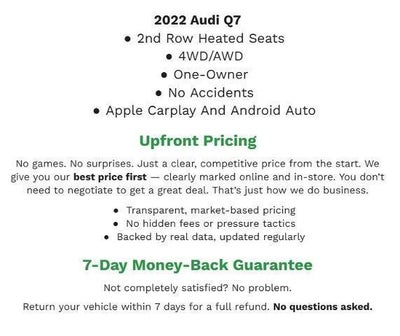 2022 Audi Q7 Premium Plus