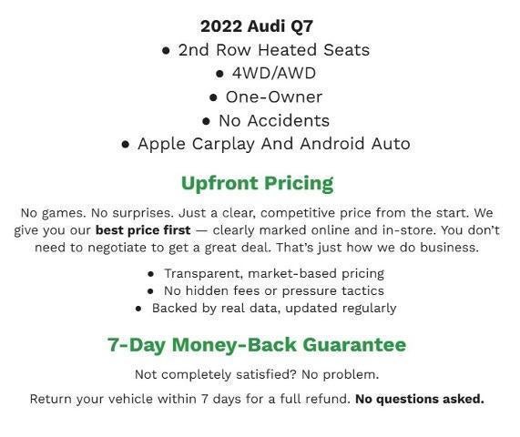 2022 Audi Q7 Premium Plus